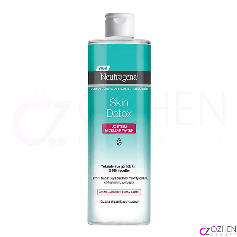 میسلار واتر سم زدای پوست نوتروژنا مدل Skin Detox