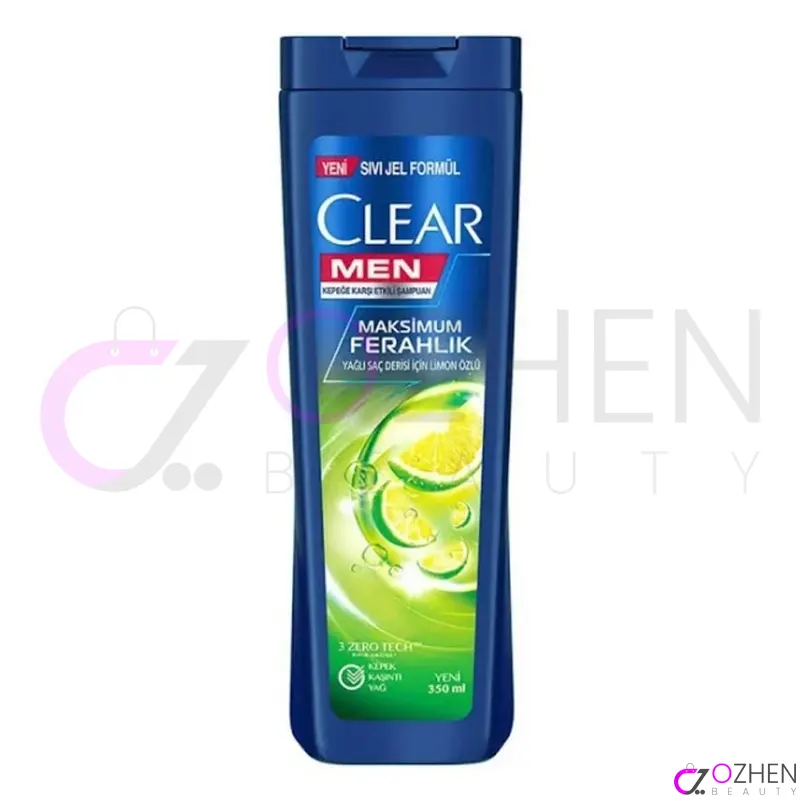 شامپو ضد شوره مردانه لیمویی کلیر مناسب موهای چرب 350 میل 8683130045602
