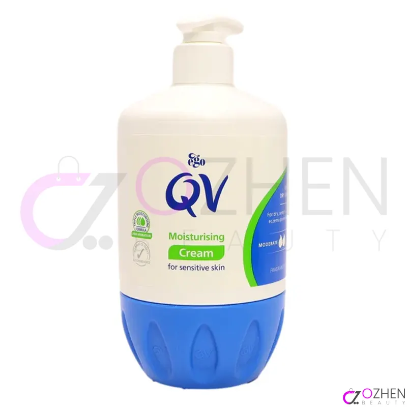 کرم مرطوب کننده کیووی QV پوست حساس 500 میل 9314839020742