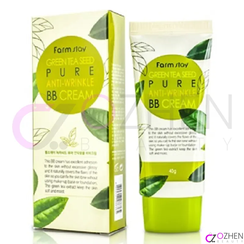 بی بی کرم ضد چروک هسته چای سبز فارم استی 40 میل 8809317286365