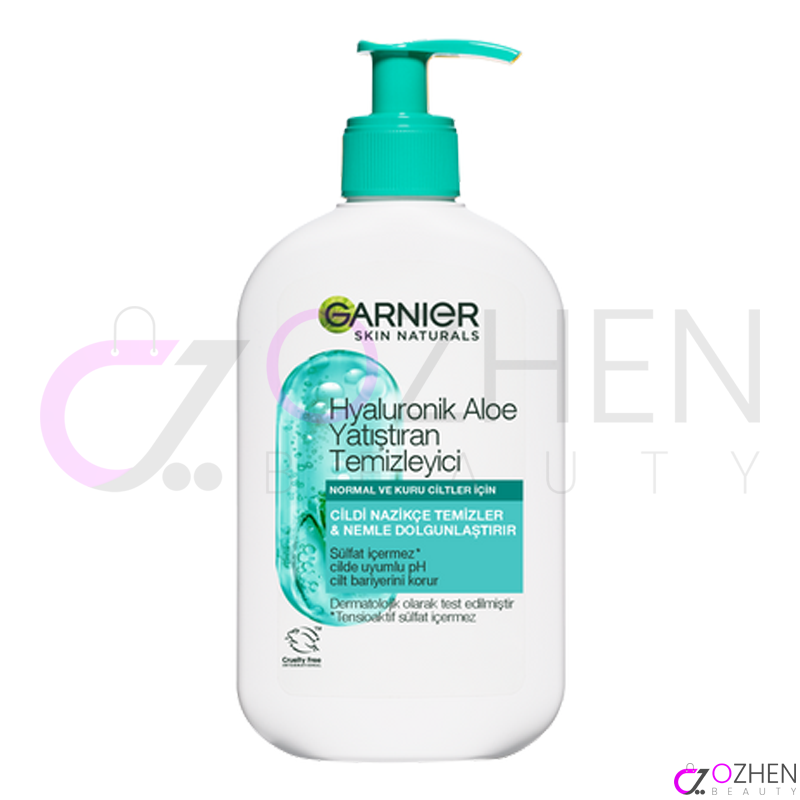 شوینده صورت کرمی آبرسان هیالورونیک اسید گارنیر 250 میل 3600542586047