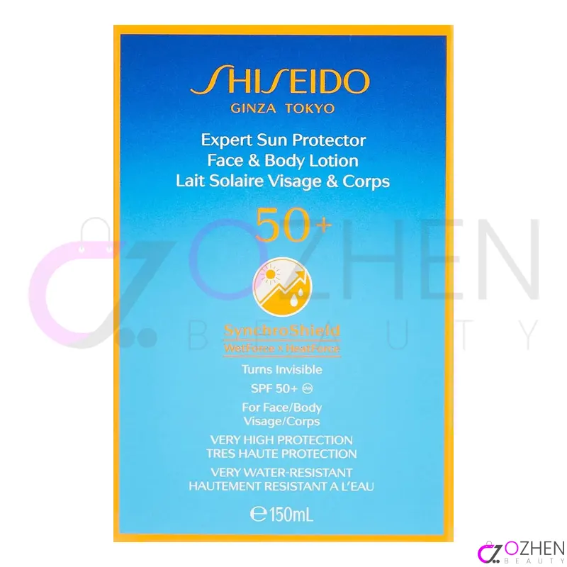لوسیون ضد آفتاب ضد چروک شیسیدو +SPF 50 حجم 150 میل 768614156734