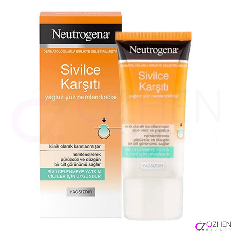 کرم مرطوب کننده آبرسان ضد جوش نوتروژینا مدل SIVILCE KARSITI