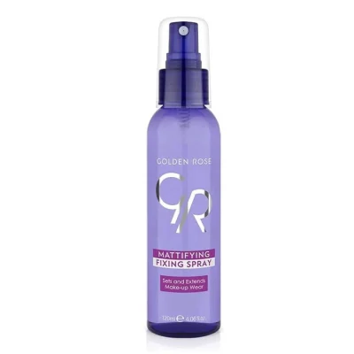 اسپری فيكس و مات كننده آرايش گلدن رز مدل Fixing Spray حجم 120 میل