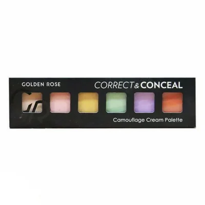 پالت کانسیلر کامفولاژ کرمی گلدن رز مدل correct & conceal