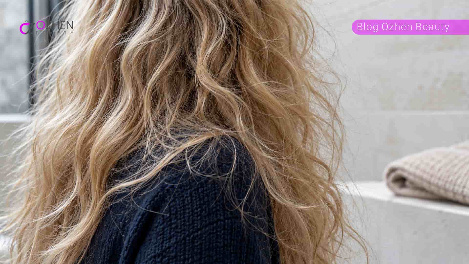 چرا مو بعد از خشک شدن پف می کند؟
